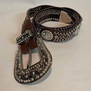 Concha Belt- Leather Nocona Women’s - M
